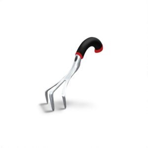 Radius Garden 10311 Ergonomic Aluminum Hand Cultivator, Red